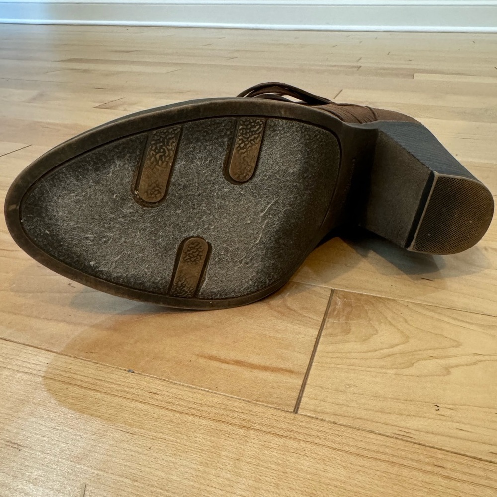 Fergalicious Brown Western Bootie - Picture 4 of 9